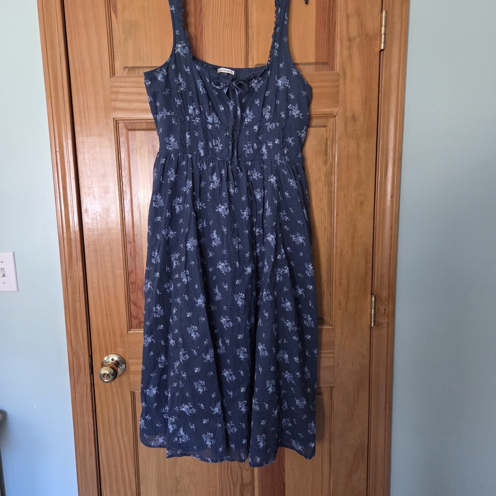 American Eagle Outfitters Blue Floral Dress